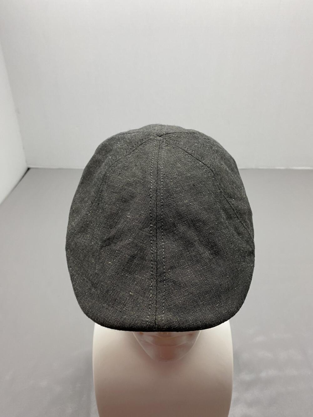 Hat Cap Flat Cap One Size Gray Lined Polyester Cotton Linen Rayon Mens Casual